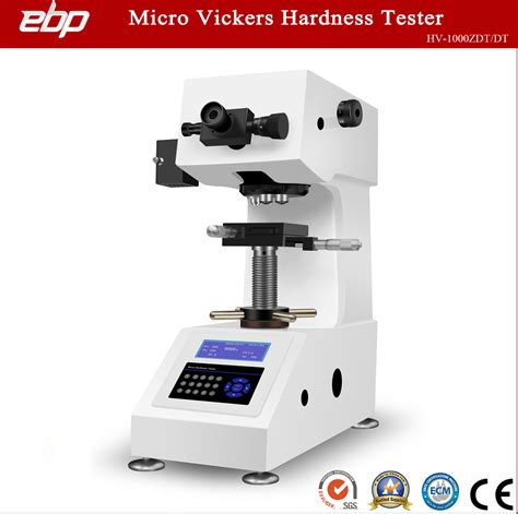 vickers hardness testing weights